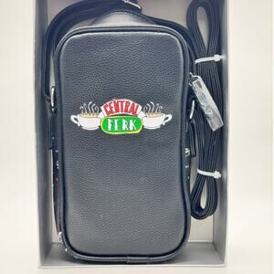 NIB Danielle Nicole FRIENDS TV SHOW CENTRAL PERK Black Crossbody Purse